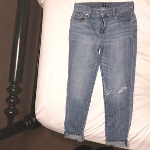 GAP “mom” jeans